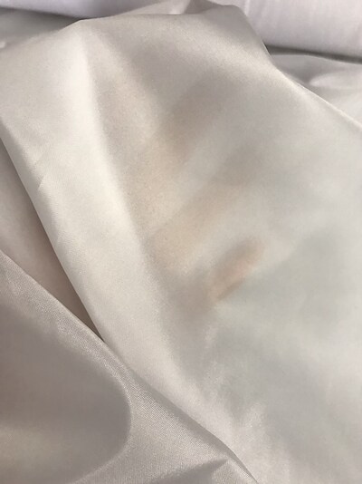 1 Yard White Lightweight Polyester Lining Material Fabric 58/59" Wide