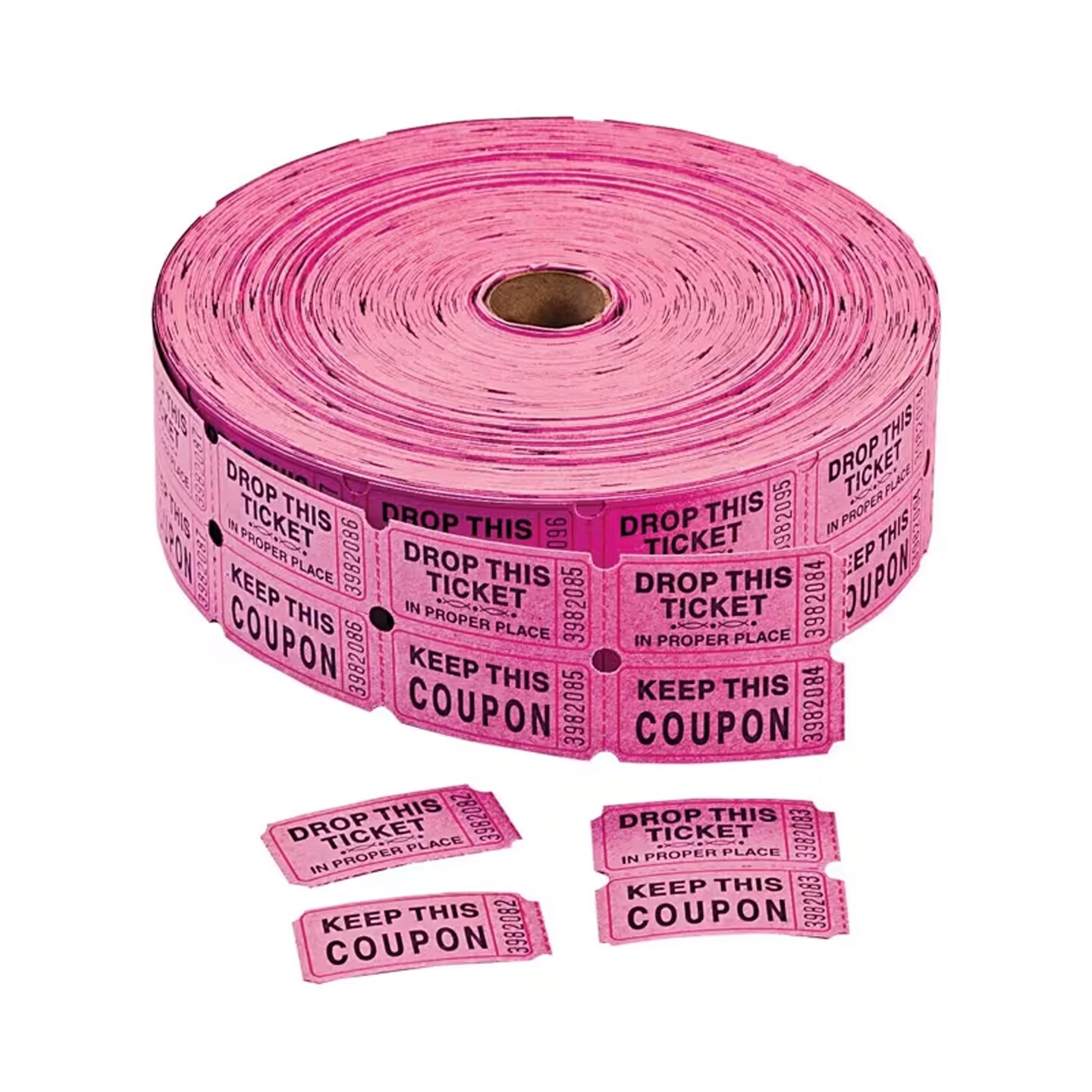未使用品 ラッフルチケット Raffle Tickets 2000組B-0466 Double Roll Carnival Tickets 2000 Pieces | Michaels