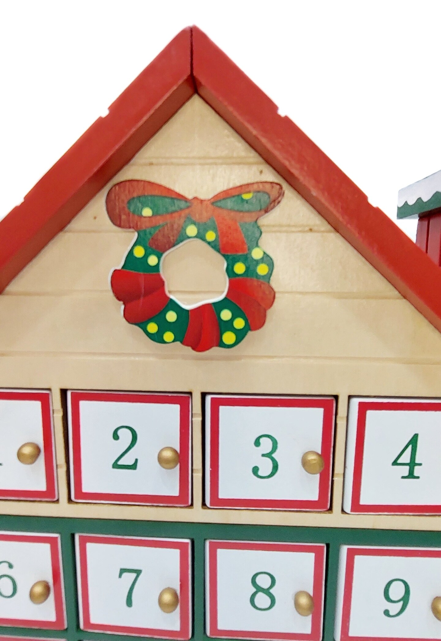 Christmas Cottage Wooden Advent Calendar Wizardi