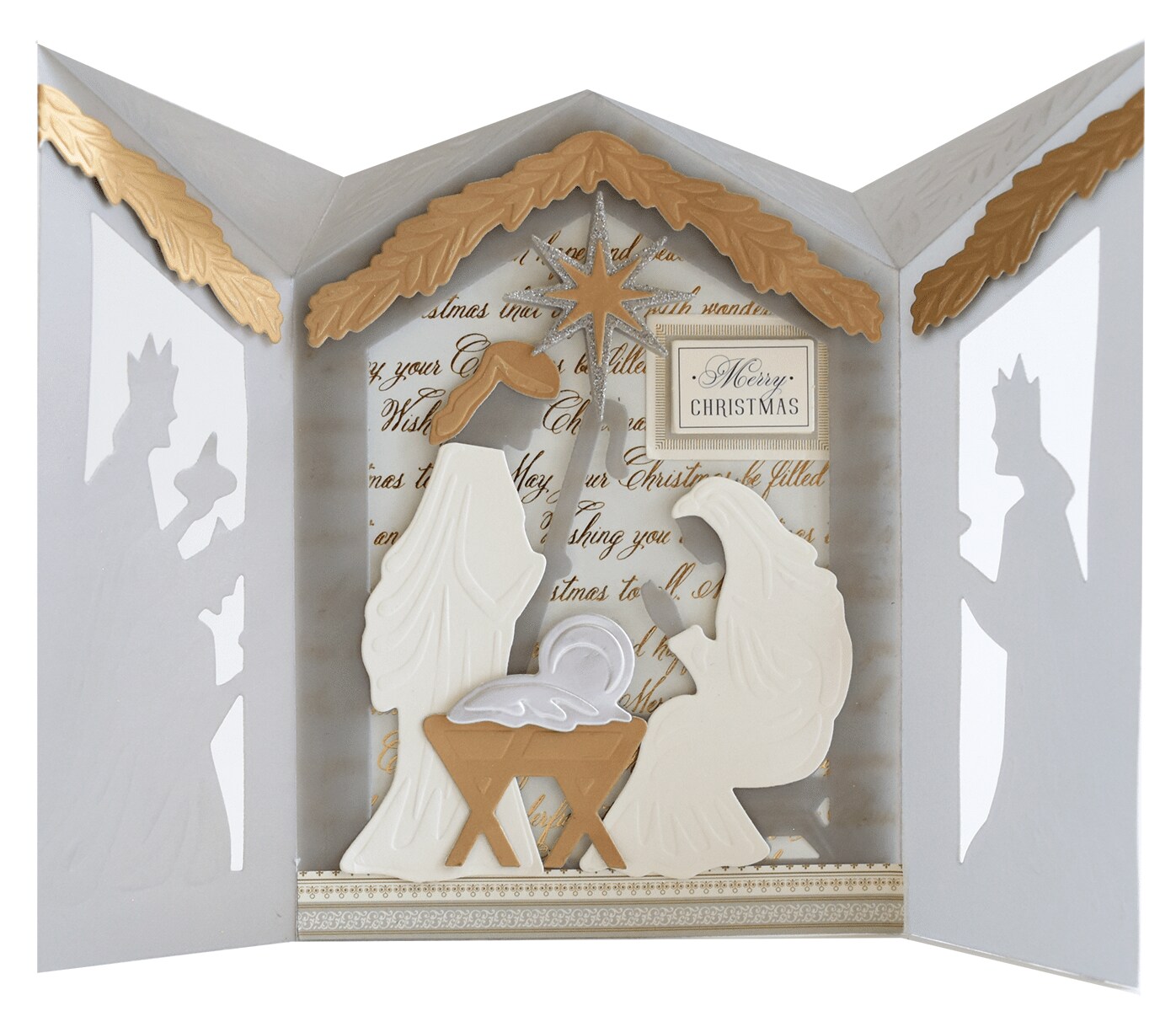 Nativity Shadow Box Dies