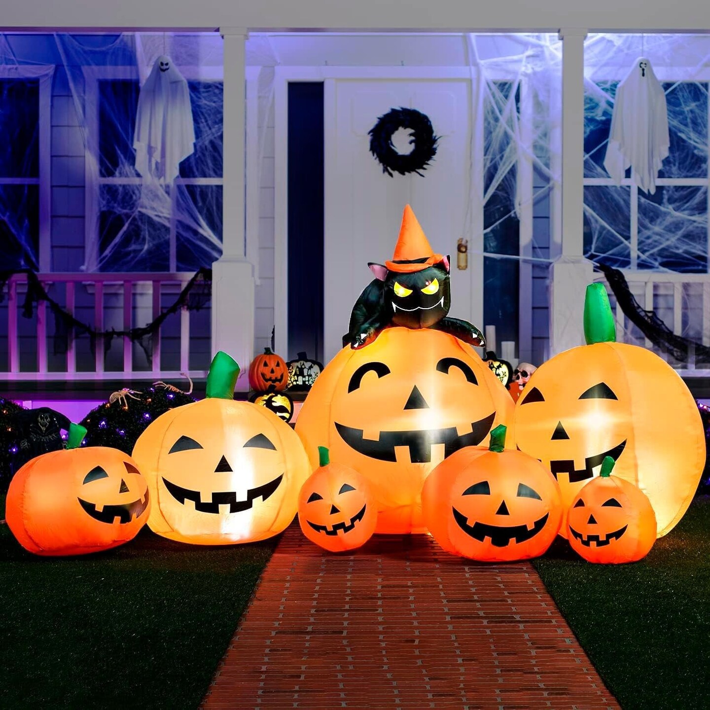 7FT Long Halloween Inflatables