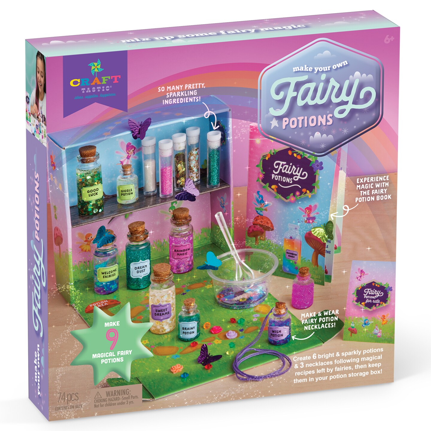 Craft-tastic Fairy Potion Kit - DIY Fairy Potions - Ages 6+
