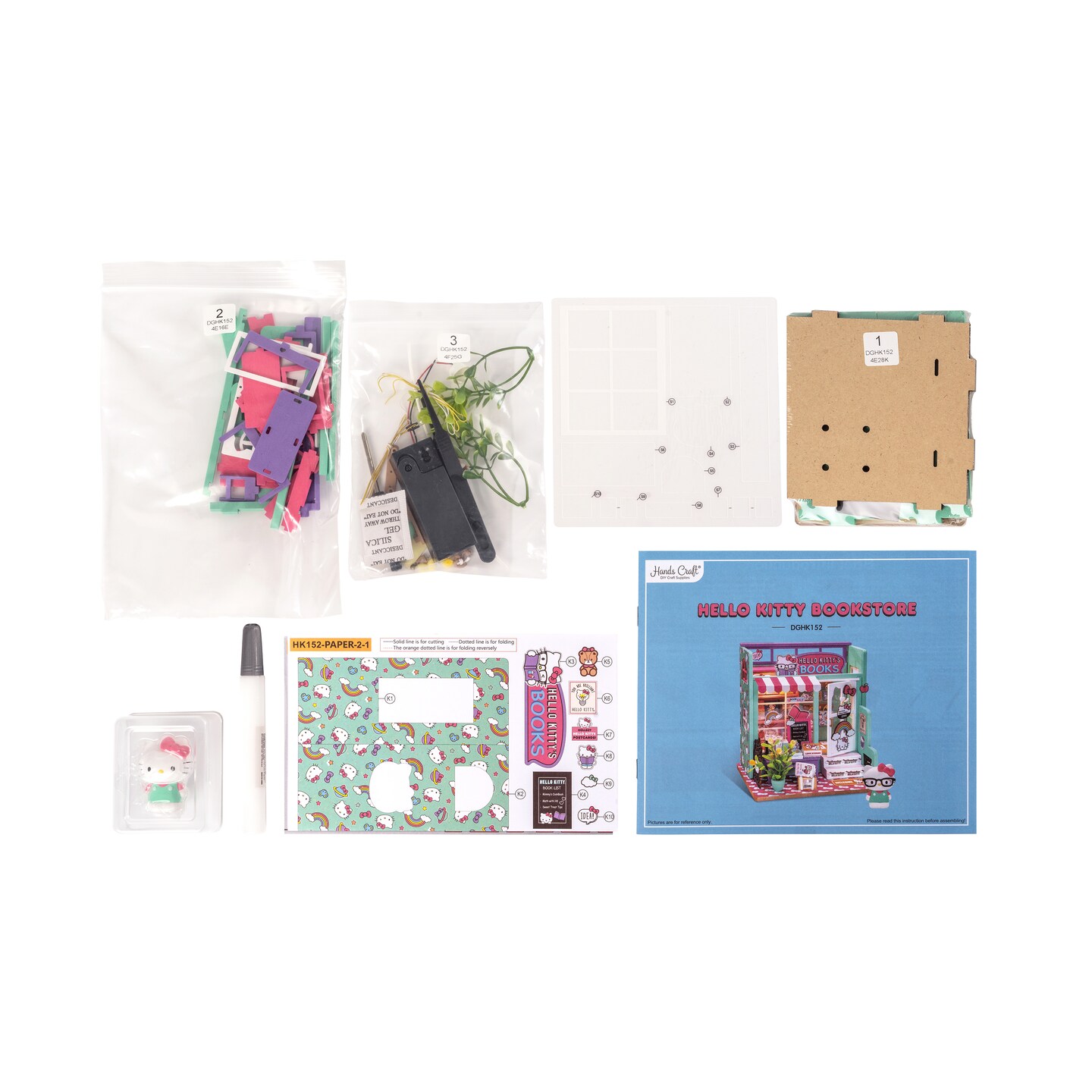 Hello Kitty&#xAE; Bookstore | DIY Miniature House Kit