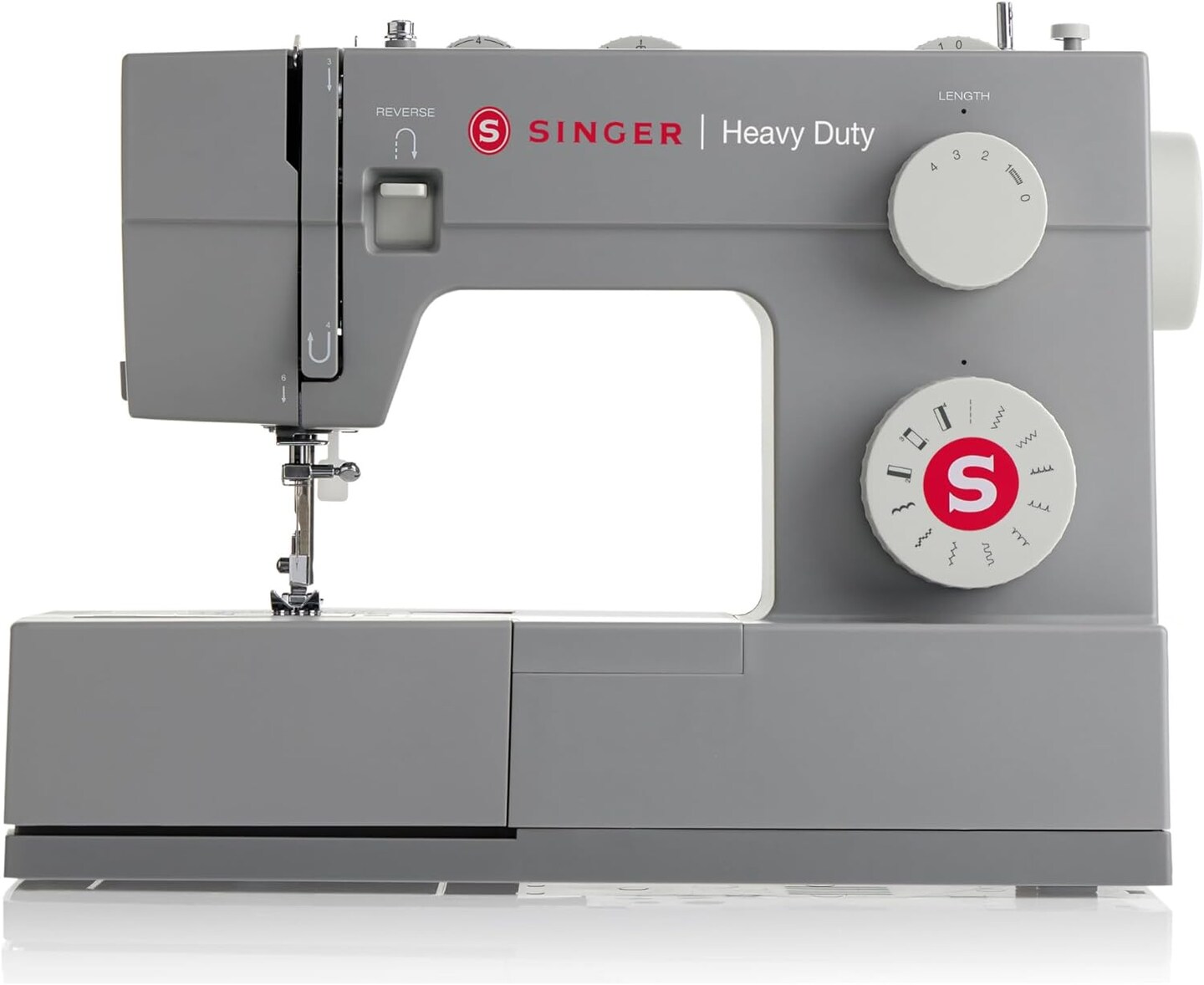 Singer 4411 Heavy Duty Sewing Machine w/ 11 Stitch Patterns & 1,100 SPM - Steel