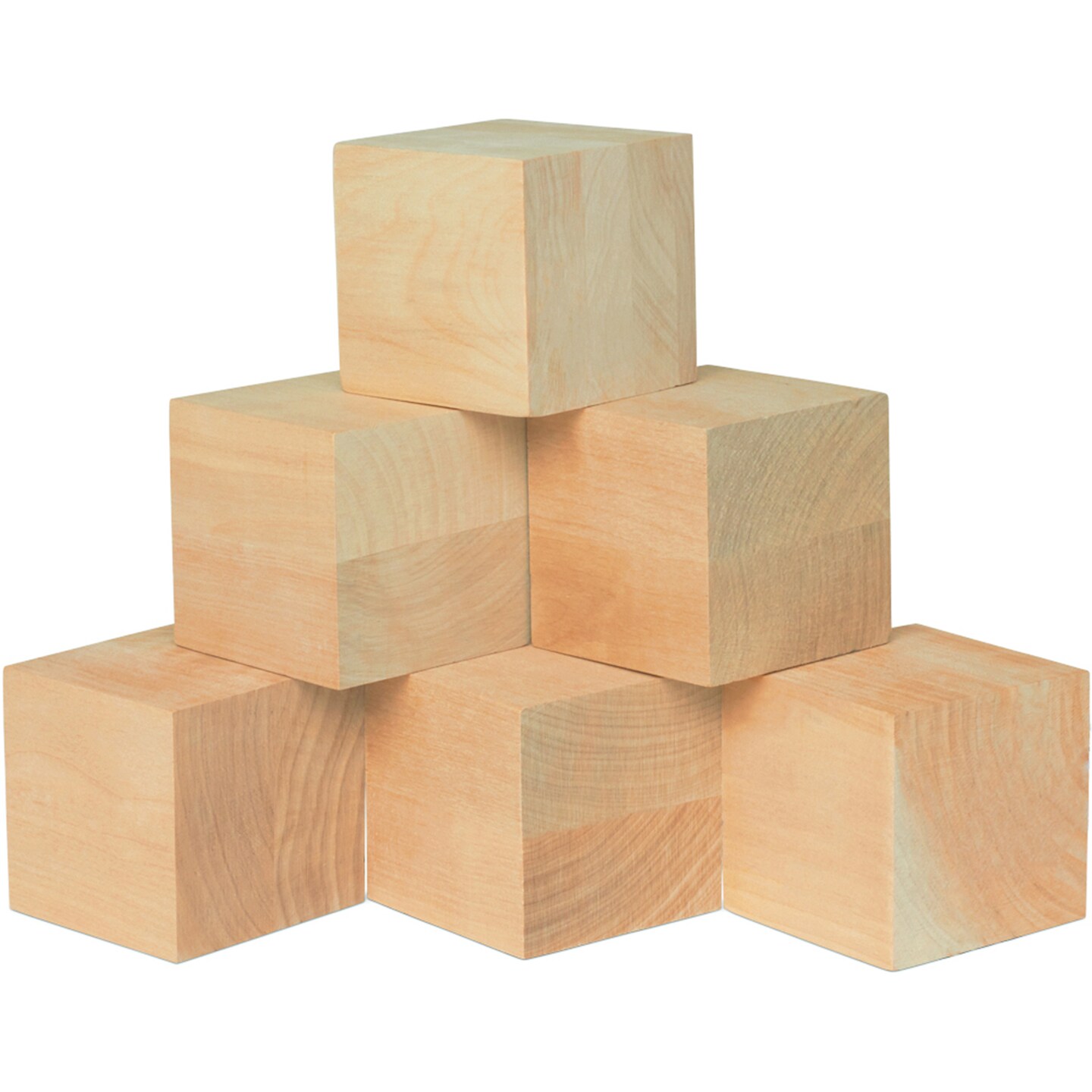 Wood Craft Cubes, Multiple Sizes, Small Blocks, Crafts & Décor | Woodpeckers