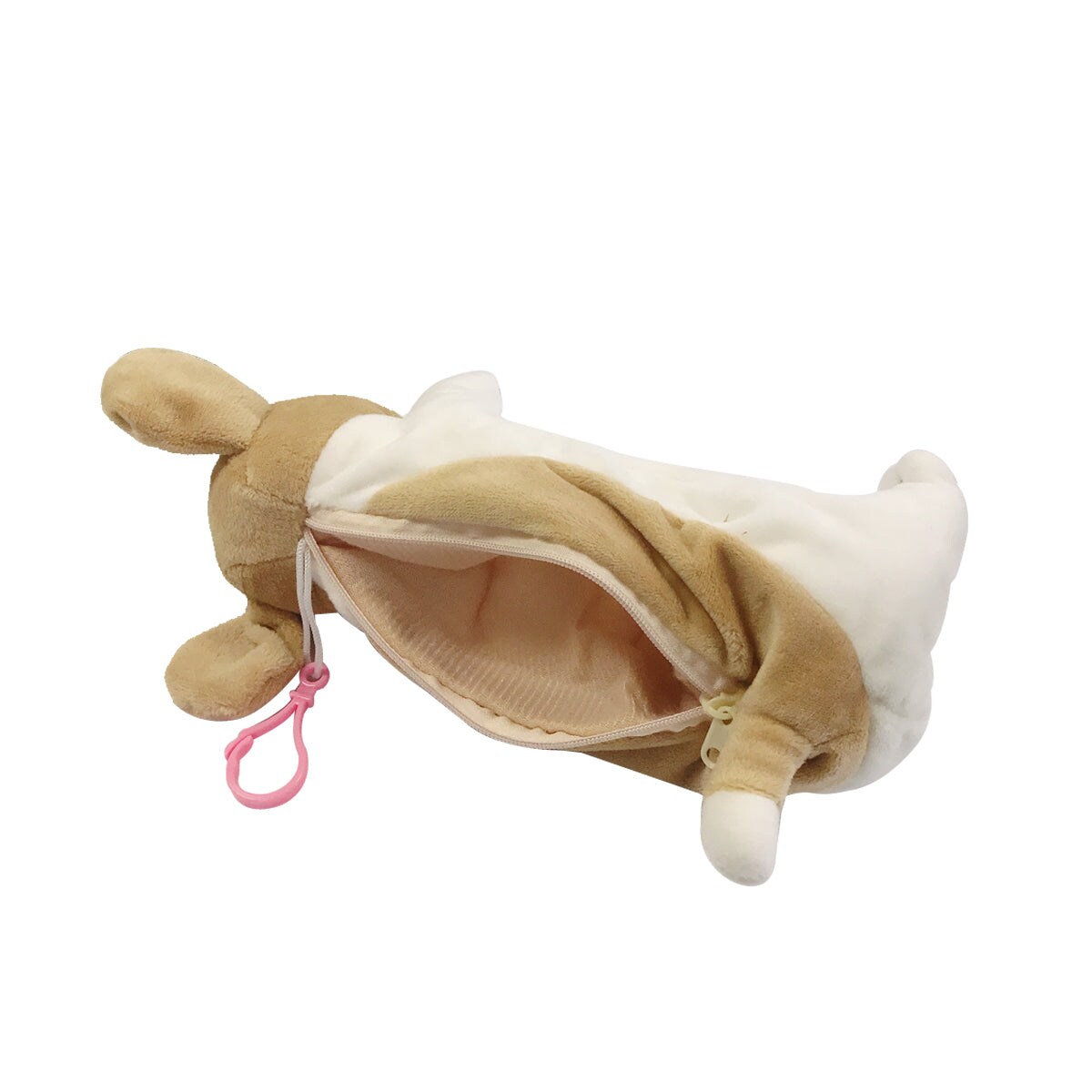 Wrapables Cute Puppy Pouch Plush Pencil Case, Beagle
