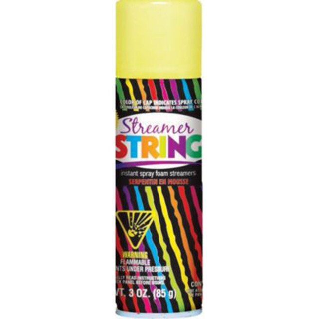 Yellow Streamer String - 3oz