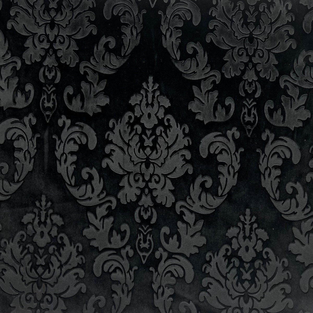 1 Yard Damask Embossed Velvet Fabric for Upholstery Drapery Decor Crafts Costumes Projects 55 Inches Width