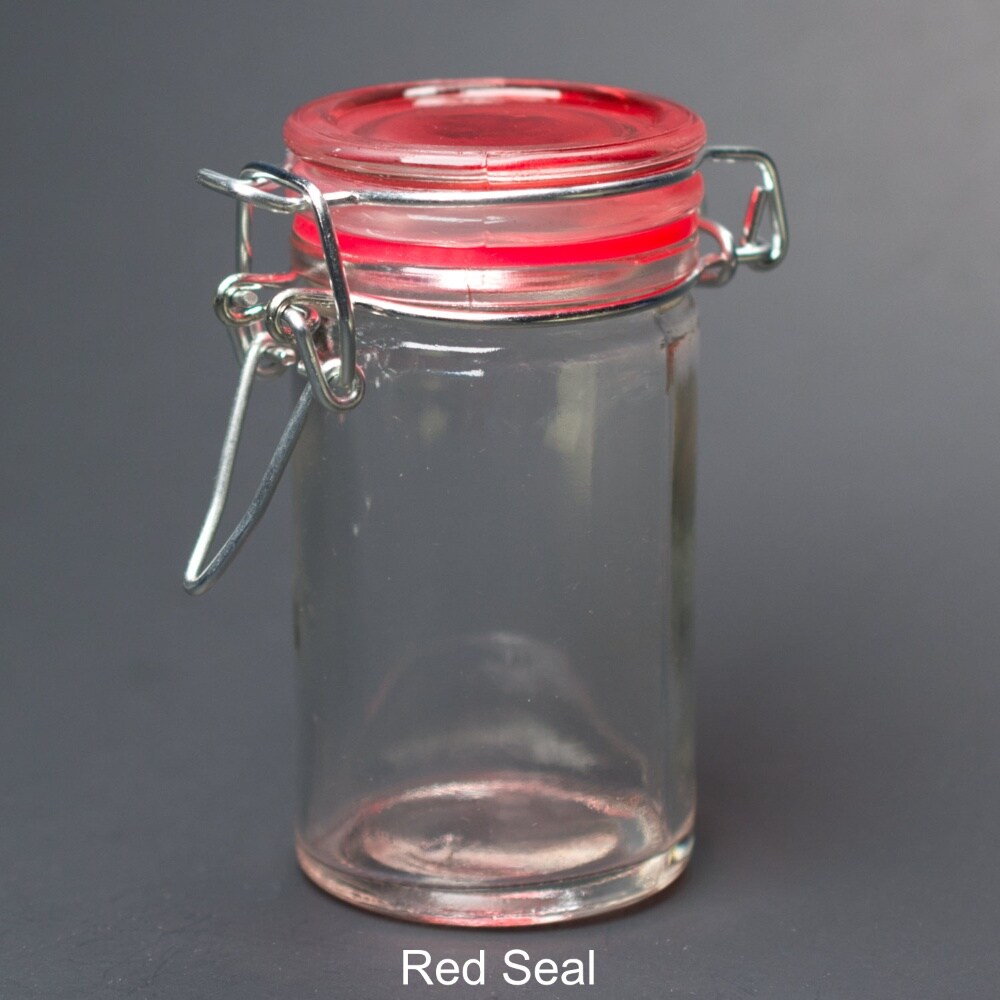 Glass Display Jar with Latch &#x2013; 57112