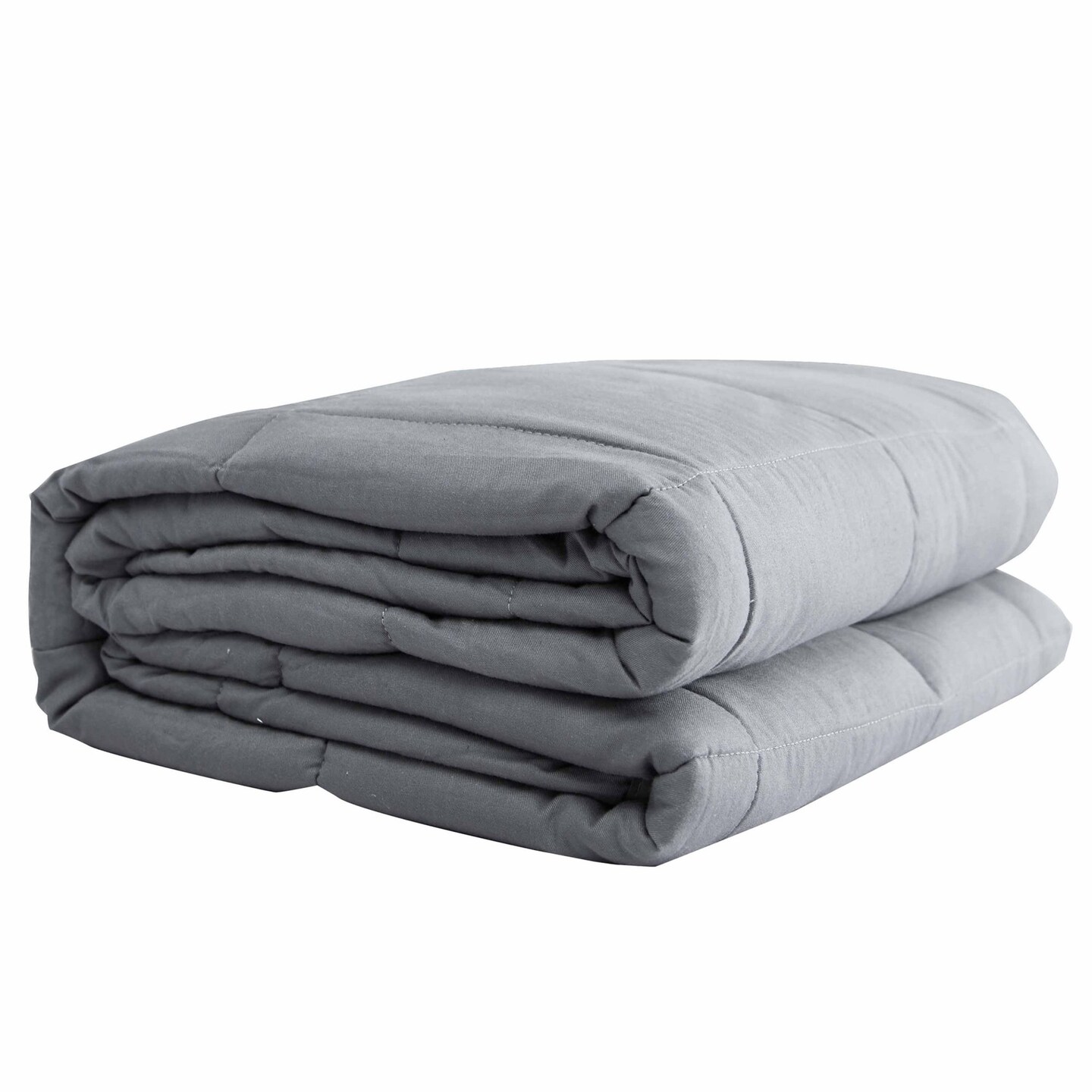 Edge Collections-48" x 72"-Gray-Cozy Weighted Blanket for Comforting Sleep-1 pcs