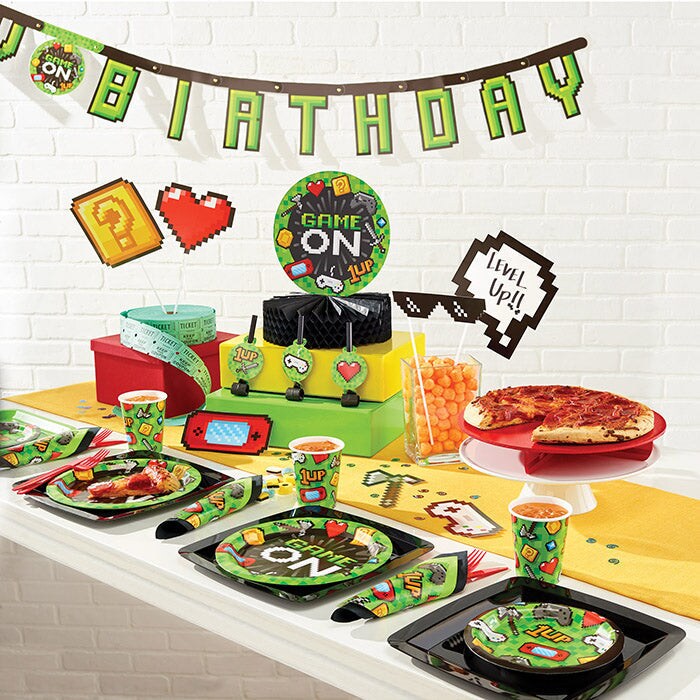 10 pc Bulk Video Games Party Mylar Balloons