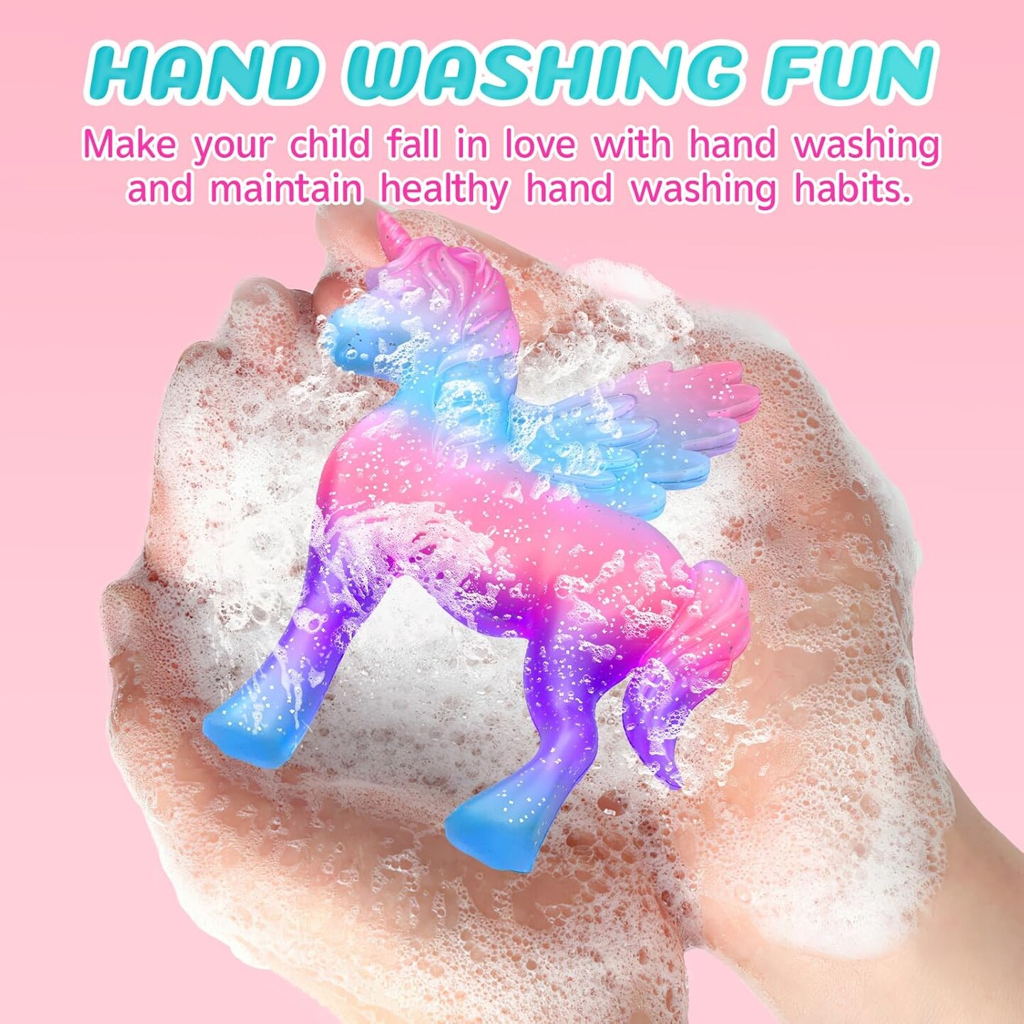 Unicorn Soap Making Kit for Kids Age 6-12+, Arts and Crafts Kits for Kids Girls Birthday Gifts, DIY Craft Science Toys STEM Creative Activity Make Your Own Soap Kit for Girls &#x26; Boys