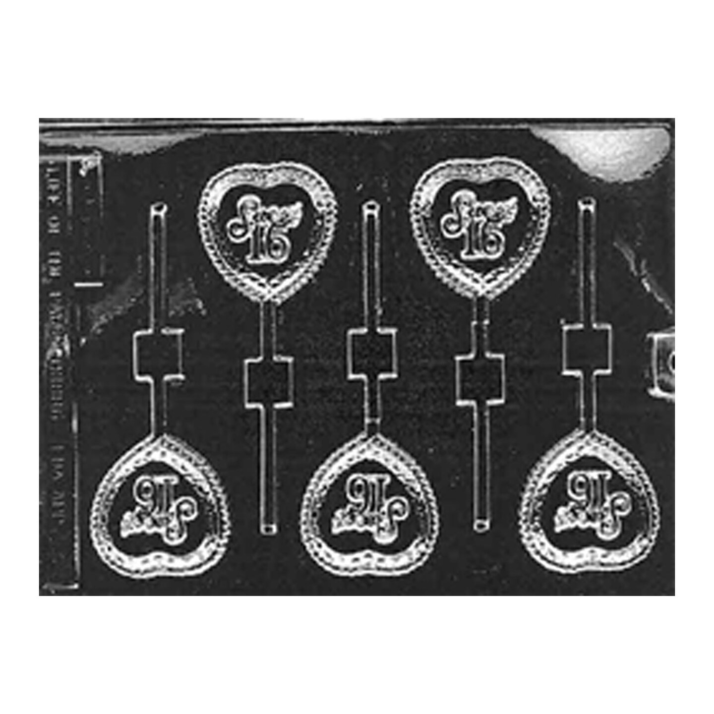 Sweet 16 Lolly Chocolate Mold