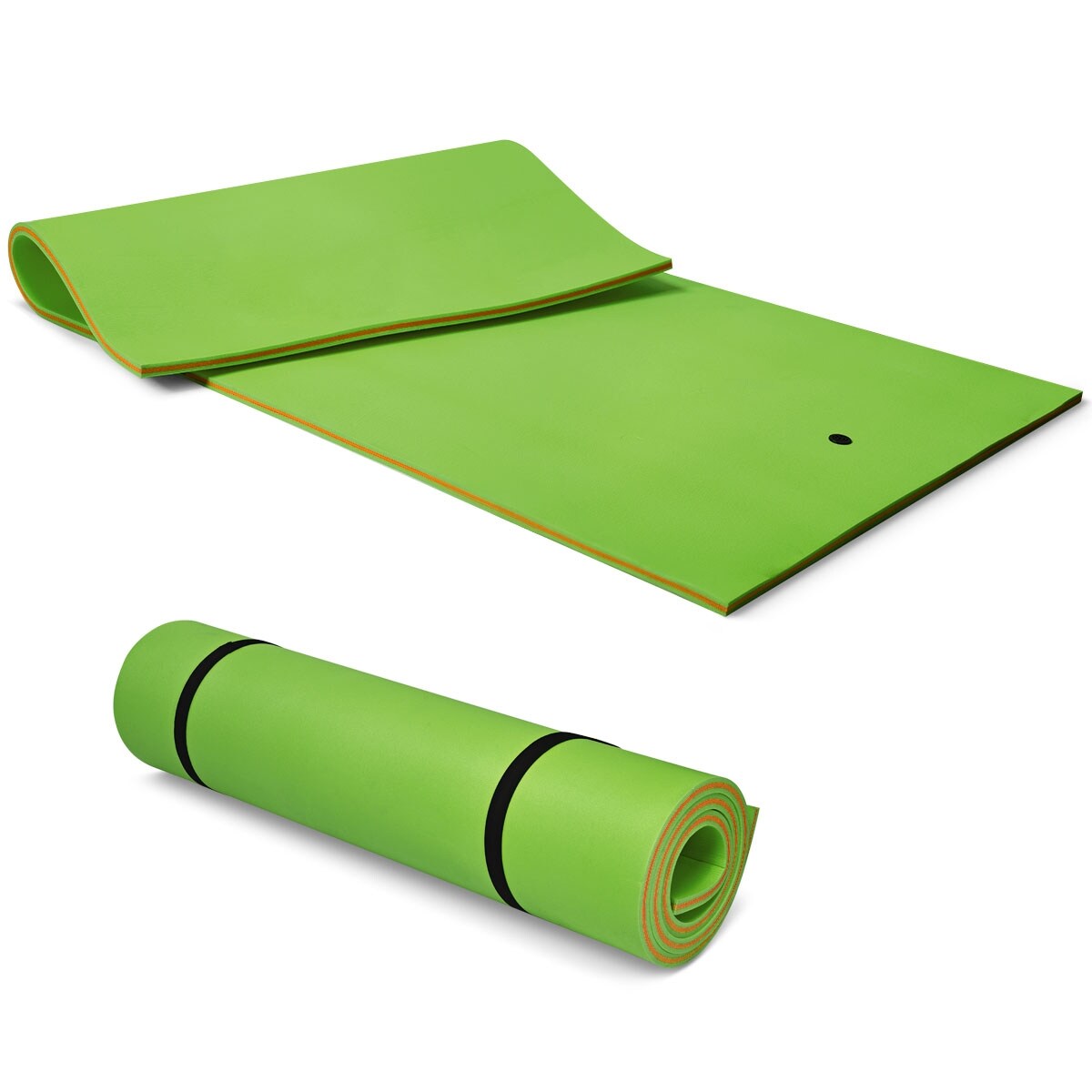 XPE Foam Floating Water Pad for 4-6 People, Anti-Puncture and Easy Storage