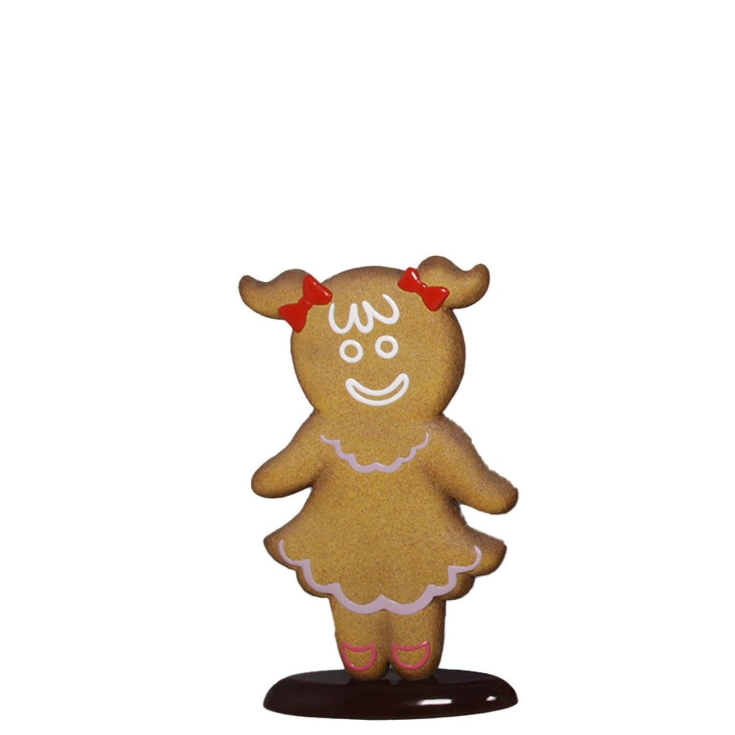 Girl Gingerbread Cookie Over Sized Statue