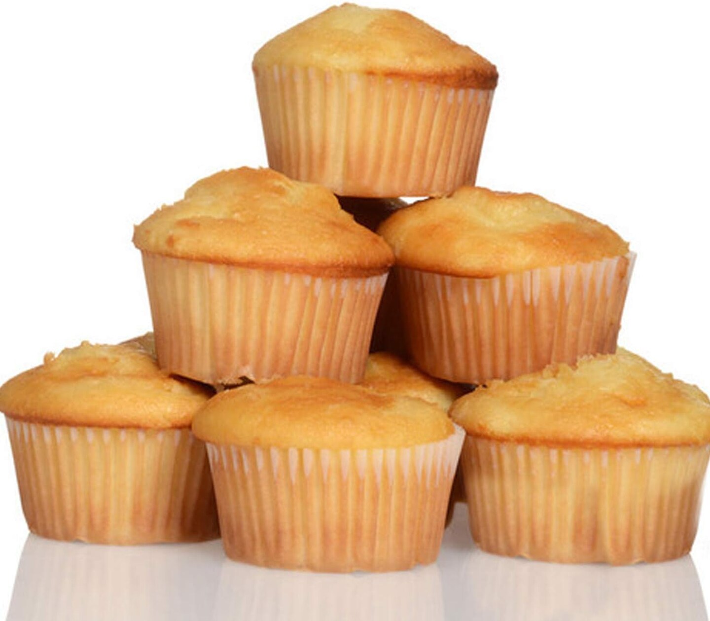 Standard Natural Cupcake Liners 500 Count, No Smell, Grease-Proof Paper Muffin Liners, Food-grade Baking Cups for Cupcakes, Muffins, Nuts