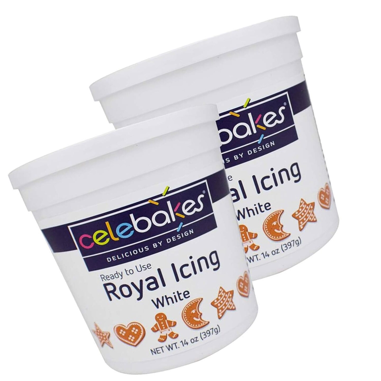 CK Ready to use Royal Icing 14 Ounce for Cookies Flowers Decorations