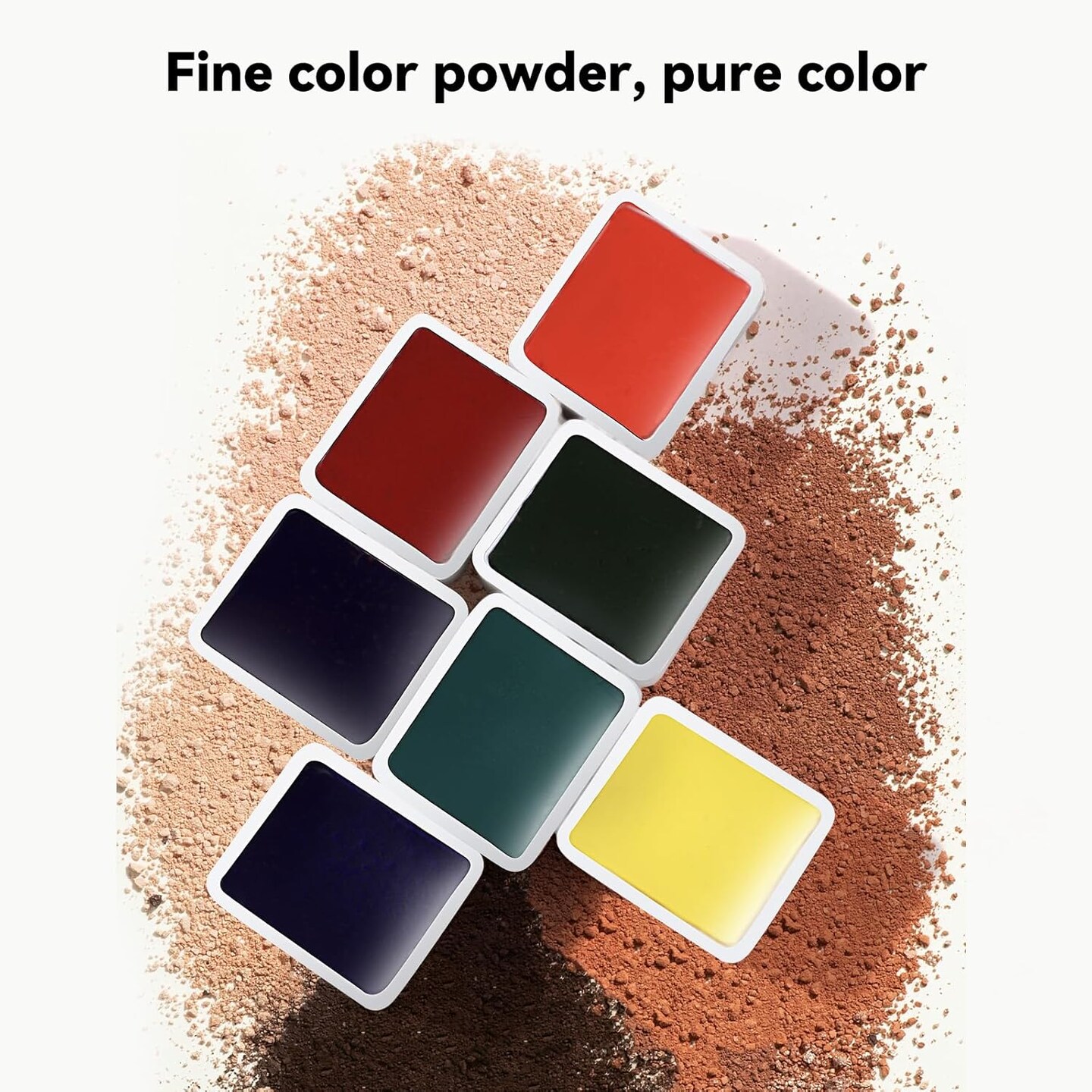 Artist Watercolor Paint Set,48 Vibrant Colors in Portable Box, Great Lightfastness, Perfect Travel Professional Watercolor Set for Artists, Beginners, Adults