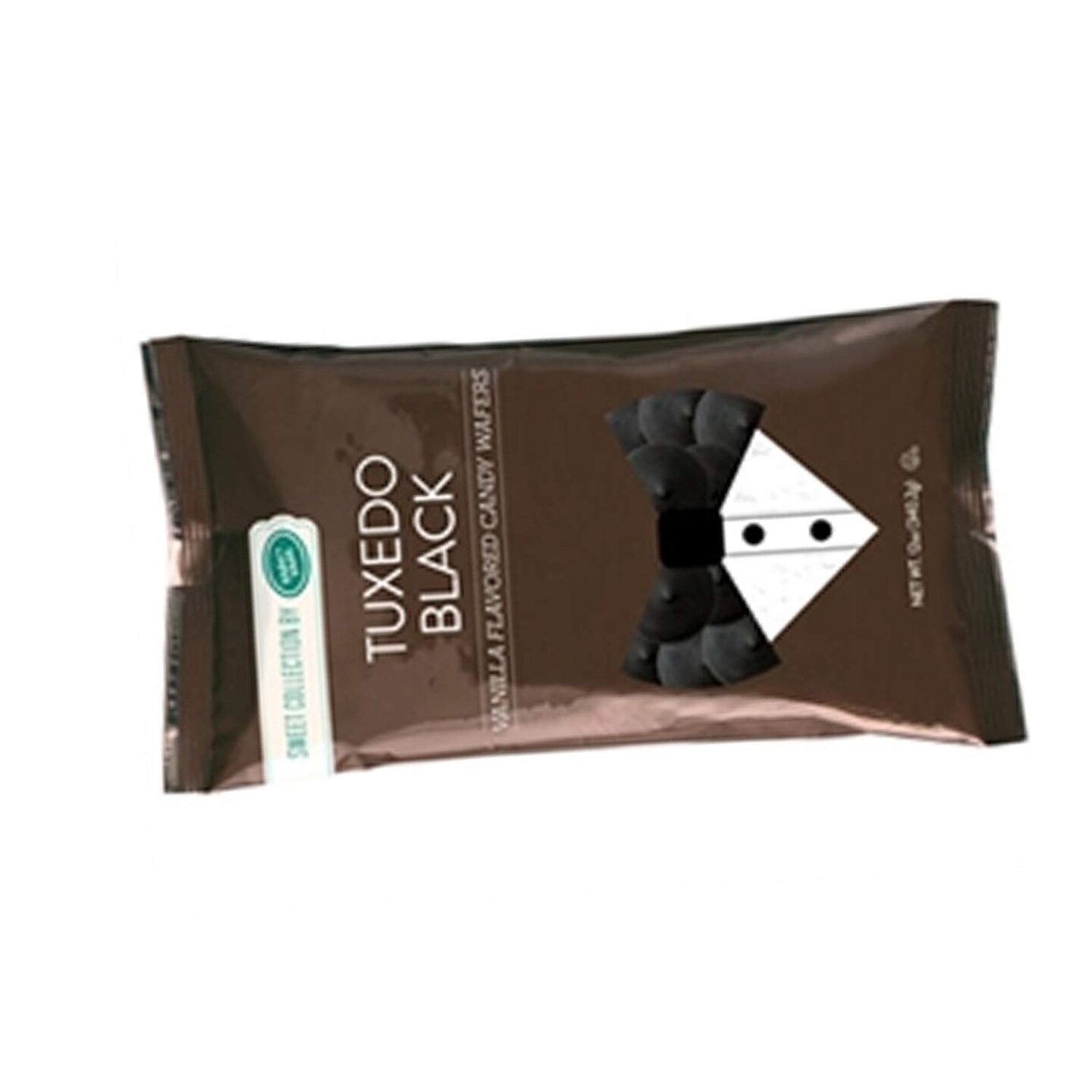 Make&#x27;n Mold Tuxedo Black Vanilla Flavored Candy Wafers 12 Ounce Bag for Decorating