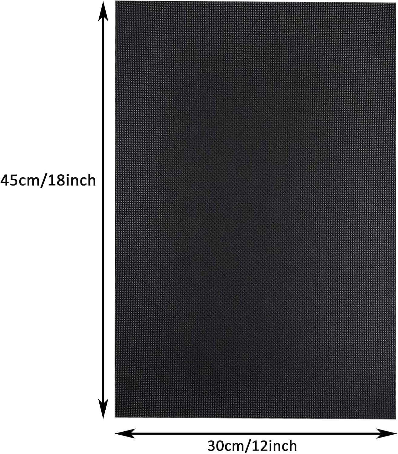 6 Pcs Cross Stitch Aida Cloth Embroidery Cloth Cross-Stitch Fabric 14 Count Black Aida Easy to use Embroidery Patterns Pictures 12 by 18-Inch