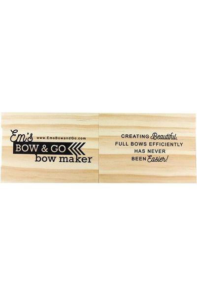 22&#x22; Em&#x27;s Bow &#x26; Go Bow Maker