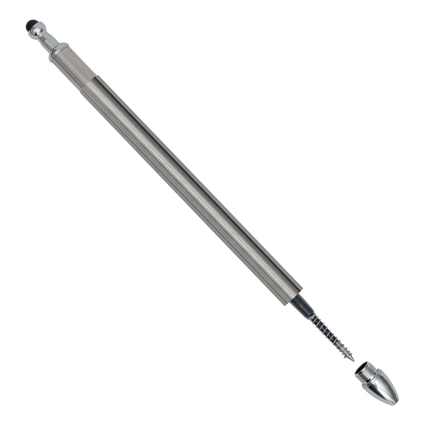 Makerflo 72 Pieces Craftable Stainless Steel Pens and Blanks for Epoxy, Vinyl, and Hydro-Dipping DIY Projects - Black Ink Gel Pens for Crafting &#x26; Gifting - Not for sublimation
