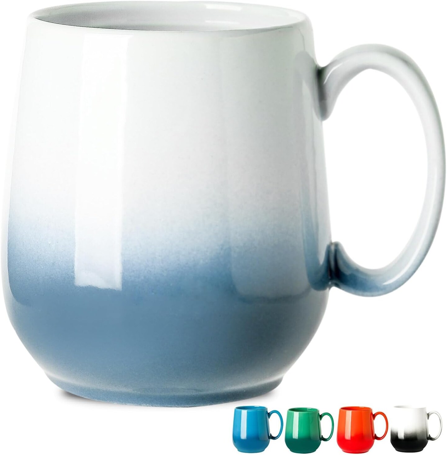 Porcelain Coffee Mug, 20 OZ Large Coffee Cups