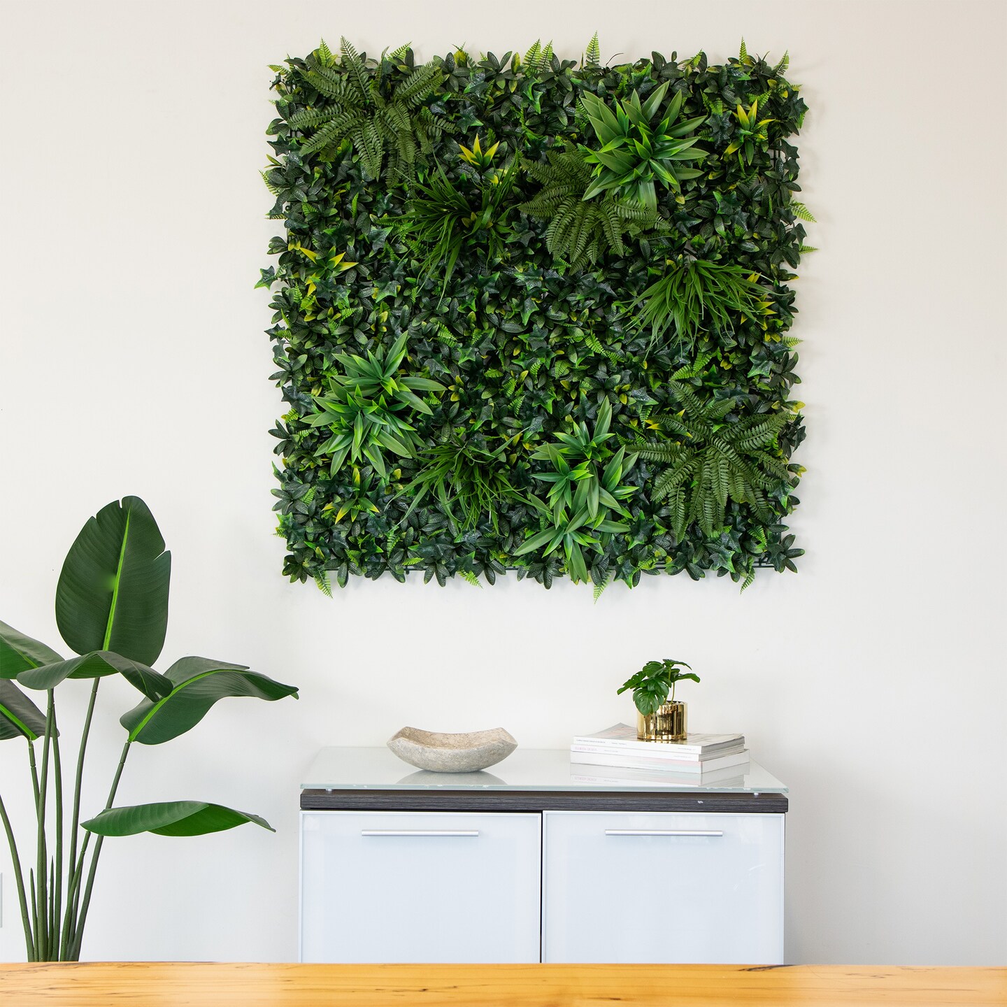 Nearly Natural Andean Cloud Forest Artificial Wall Panels - 40&#x22;