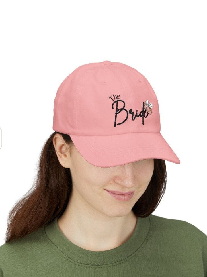 The Bride Classic Cap - Elegant Wedding Accessory