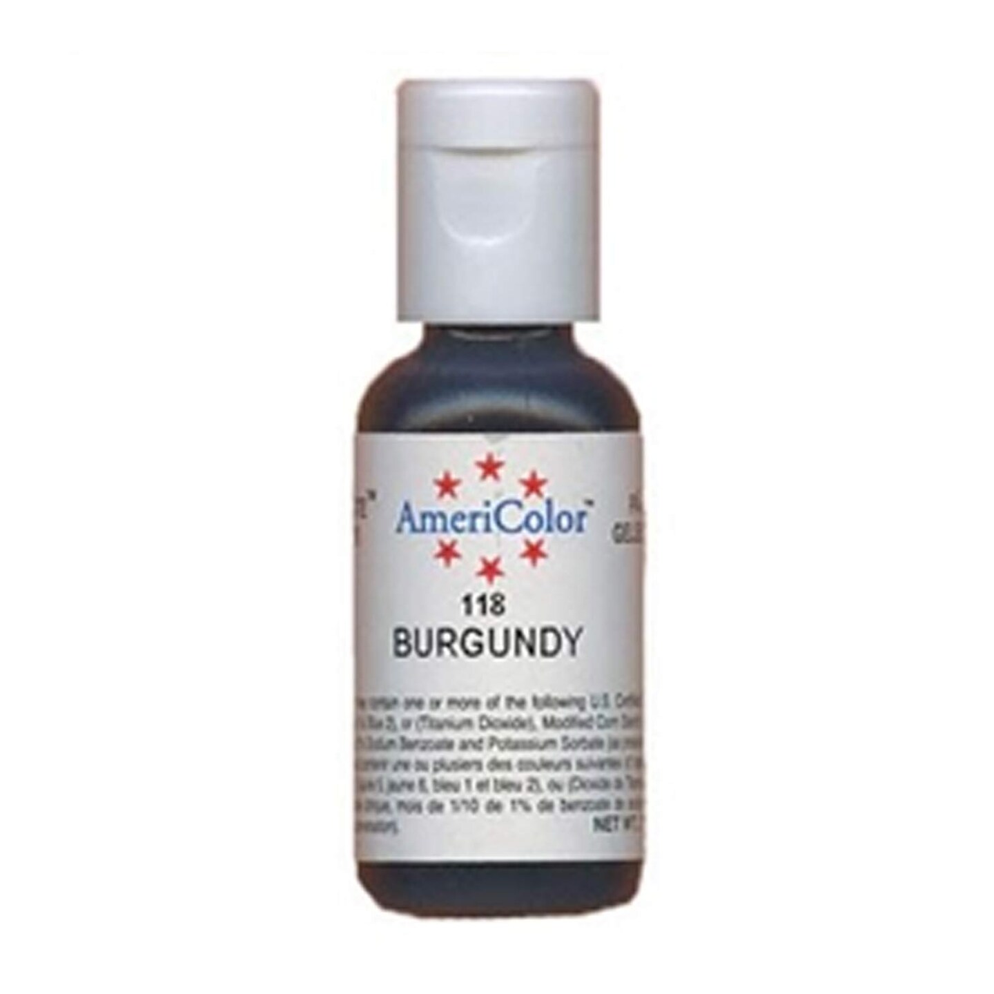 AmeriColor Burgundy Soft Gel Paste Food Color