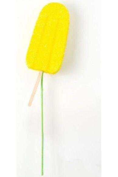 20&#x22; Foam Popsicle Pick: Yellow