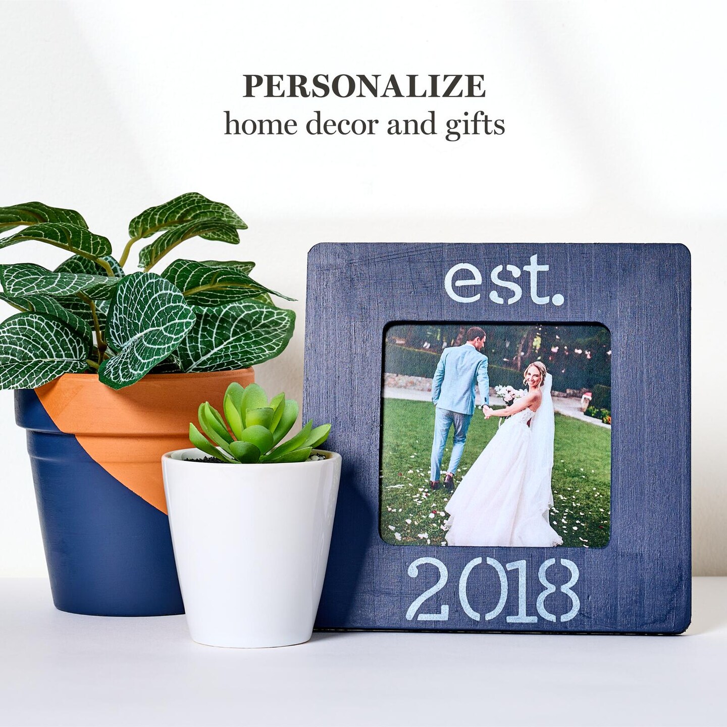 Martha Stewart&#x2122; 4&#x22; x 4&#x22; Hardwood Square Frames - 6 pc. - 68706