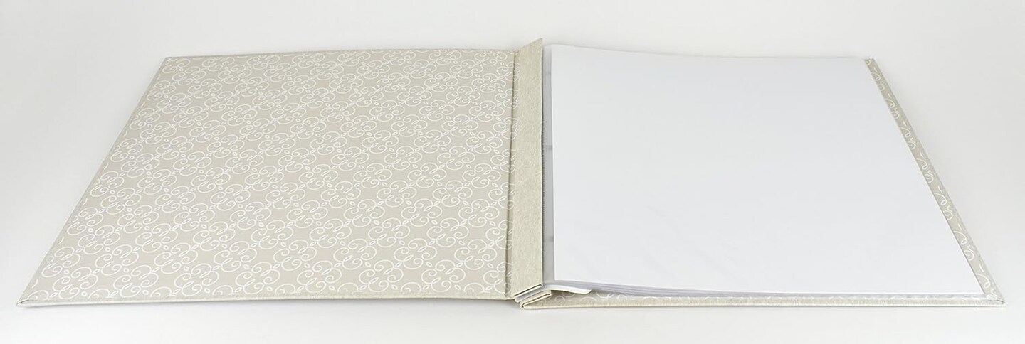 Mrs. Photo Album, 13.5 x 12.5, Ivory