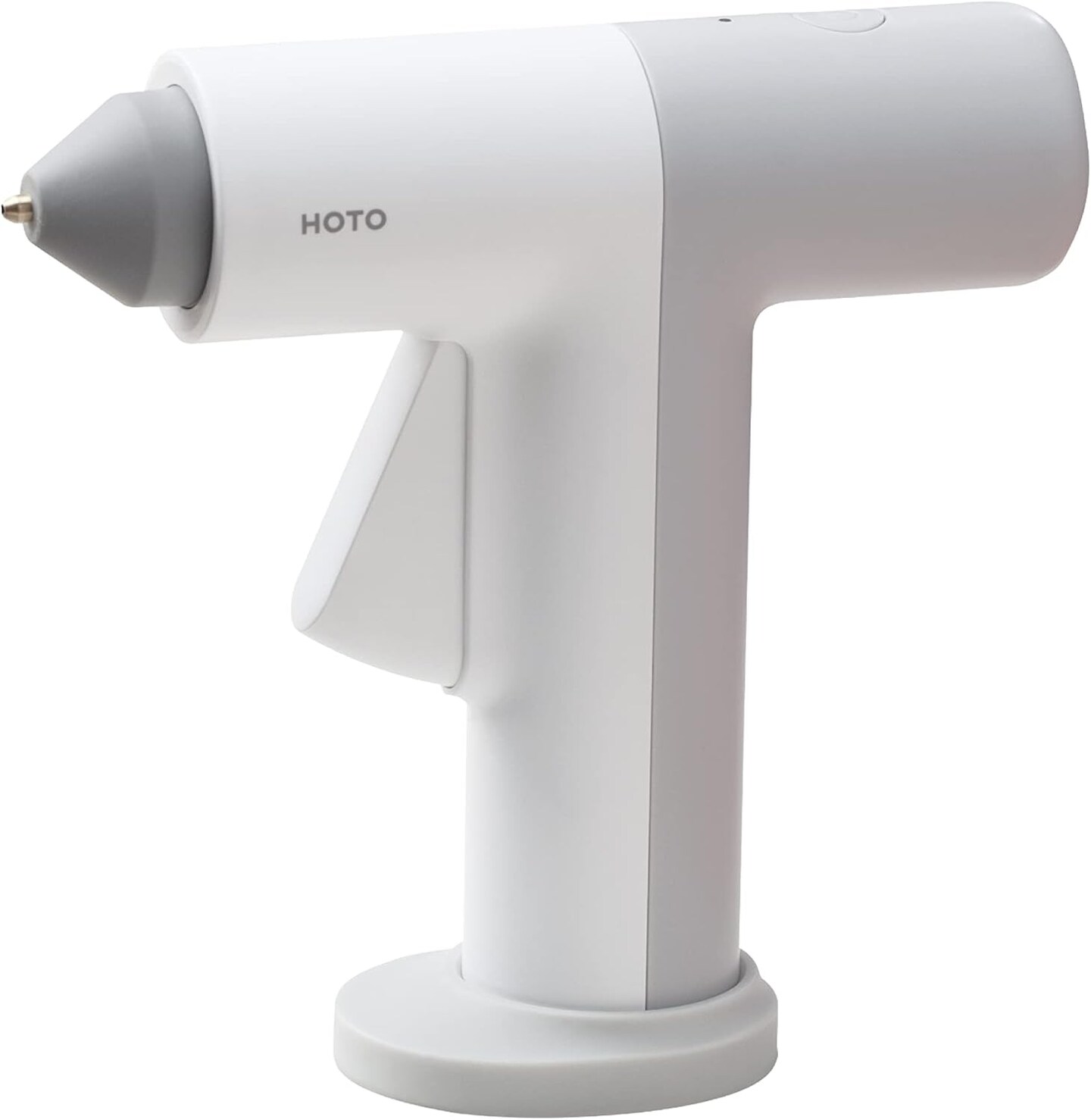 Cordless Hot Glue Gun, Minimalist Style, 30S Heating Fast, Smart-Power-off, Compact Size, USB-C Rechargeable, Intelligent Temperature Control, 10 Glue Sticks for Crafts, DIY Arts, Home Repairs