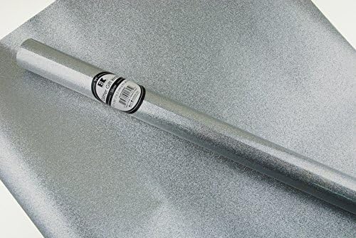 Best Creation Glitter Gift Wrap, 30 x 36-Inch Silver 2 ROLLS