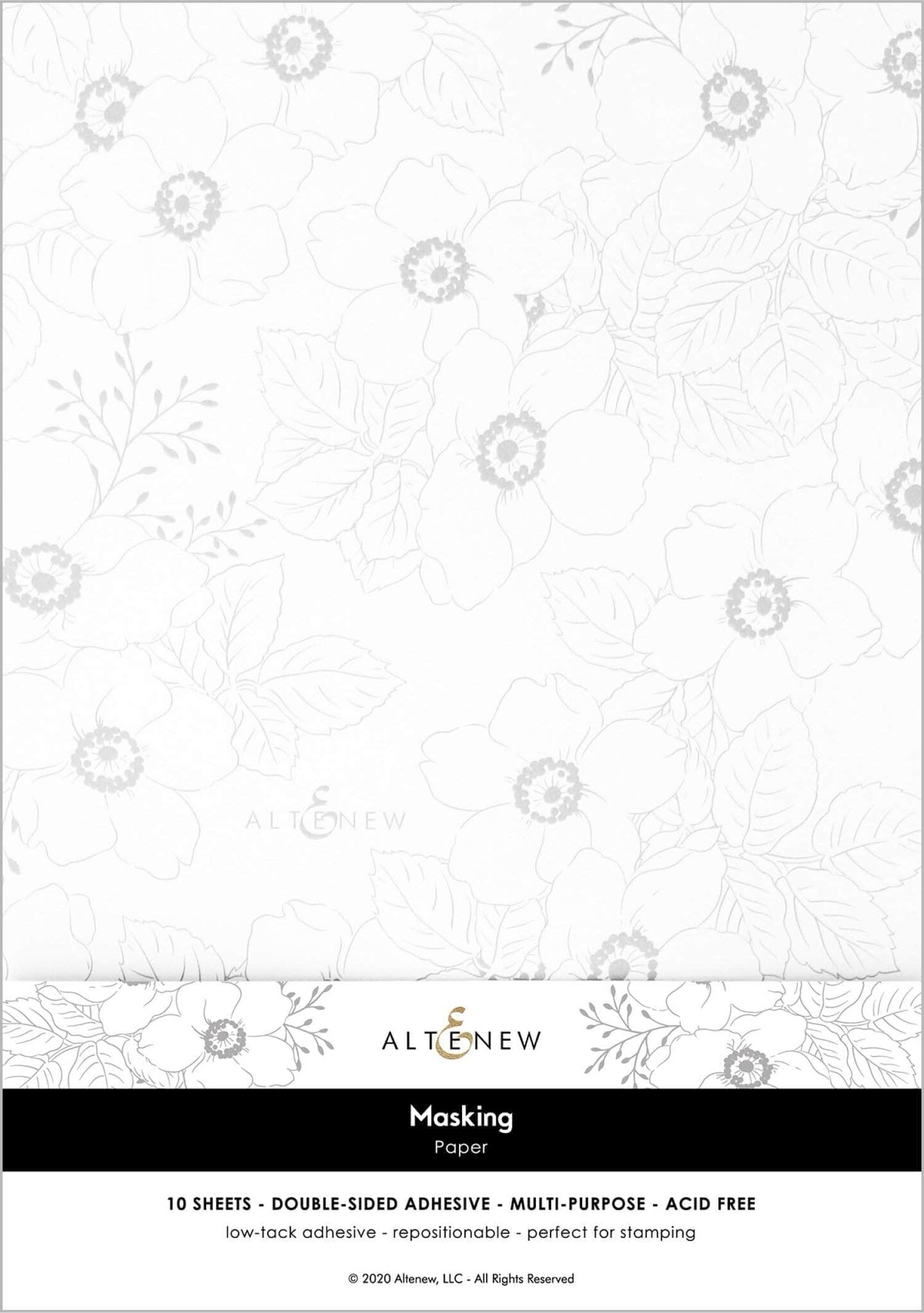 Dreamy Masking Paper and Double-Sided Adhesive Sheets Bundle