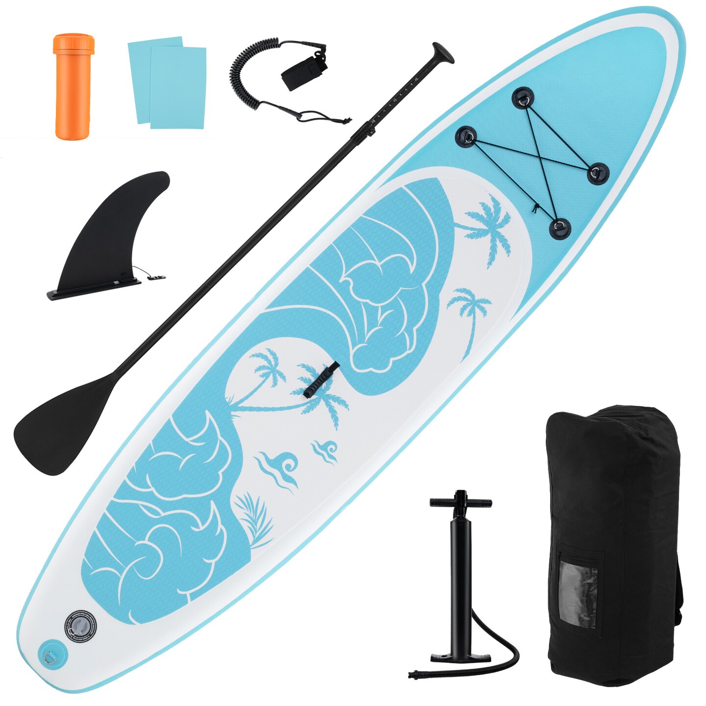 Inflatable Stand Up Paddle Board with Premium SUP Accessories