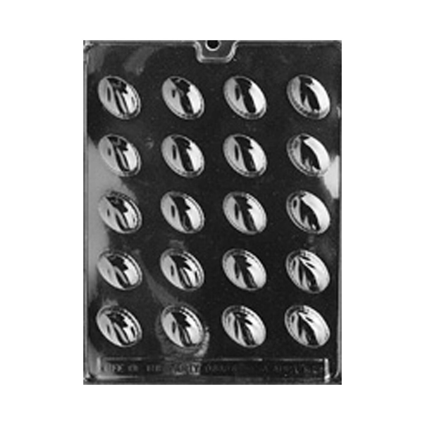 Oval Leaf Chocolate Mold
