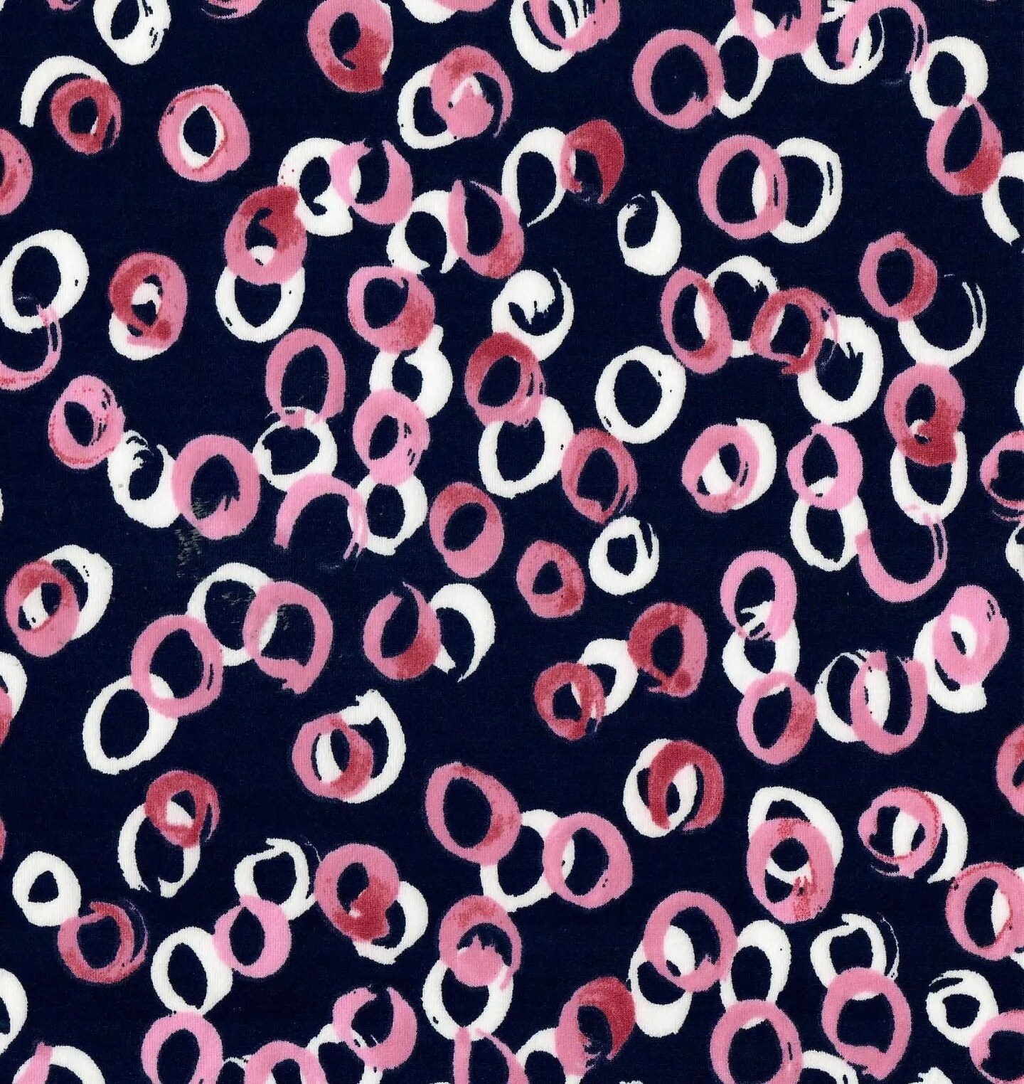 1 Yard Geometric DTY Print Fabric Soft Stretch Material 58/60 Inches Wide