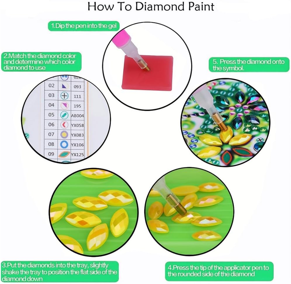 Christmas Diamond Painting Kits Special Shaped Rhinestones Winter 5D