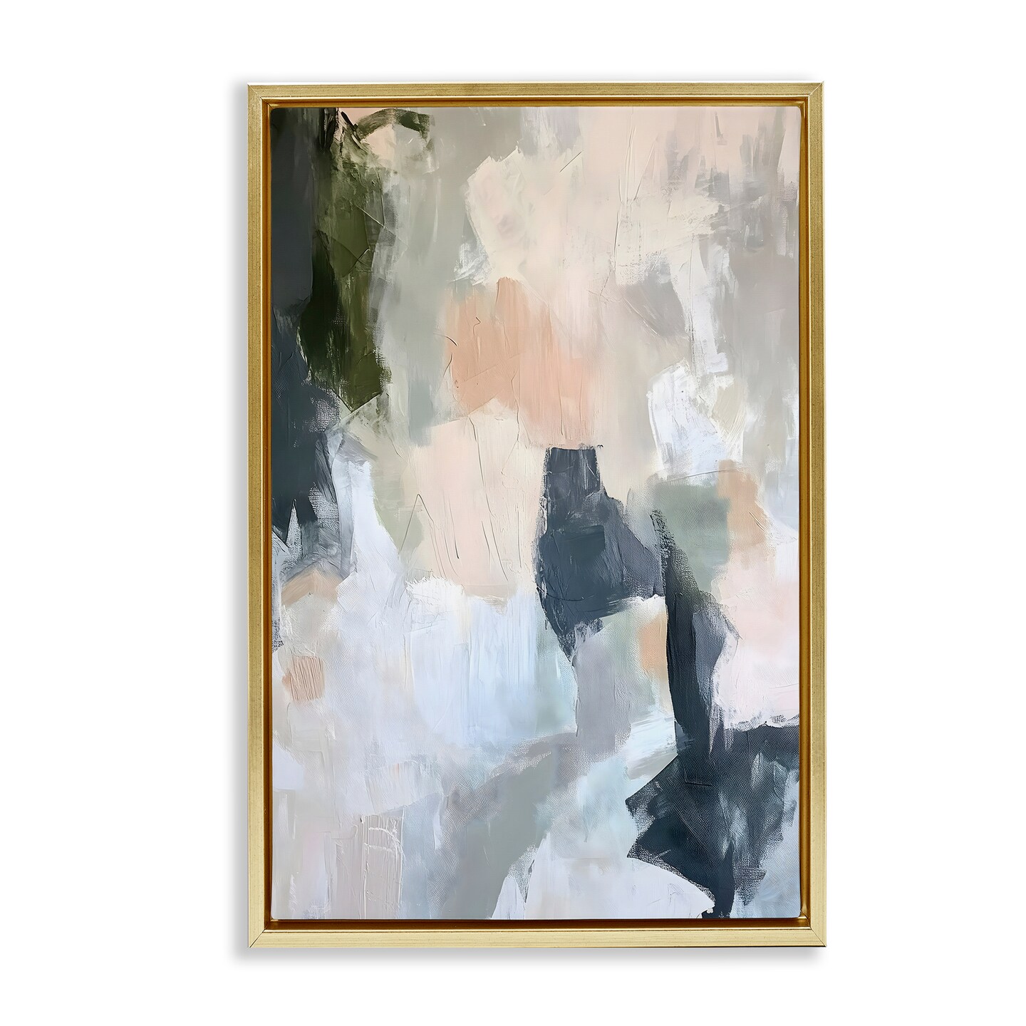 Stupell Industries Moody Impressionist Abstract Floating Frame By LSR Creative Studio