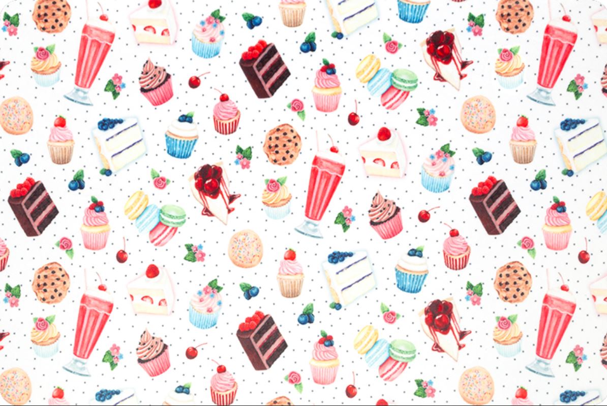 MINKY Sweet Tooth Digital Cuddle® Multi Shannon Fabrics All Over Prints