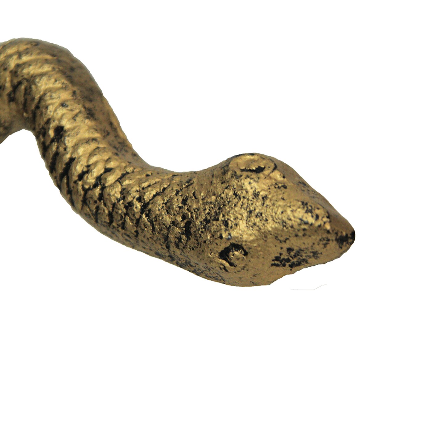 Set of 6 Cast Iron Snake Drawer Pulls 6 inch Gothic Serpent Cabinet Handles