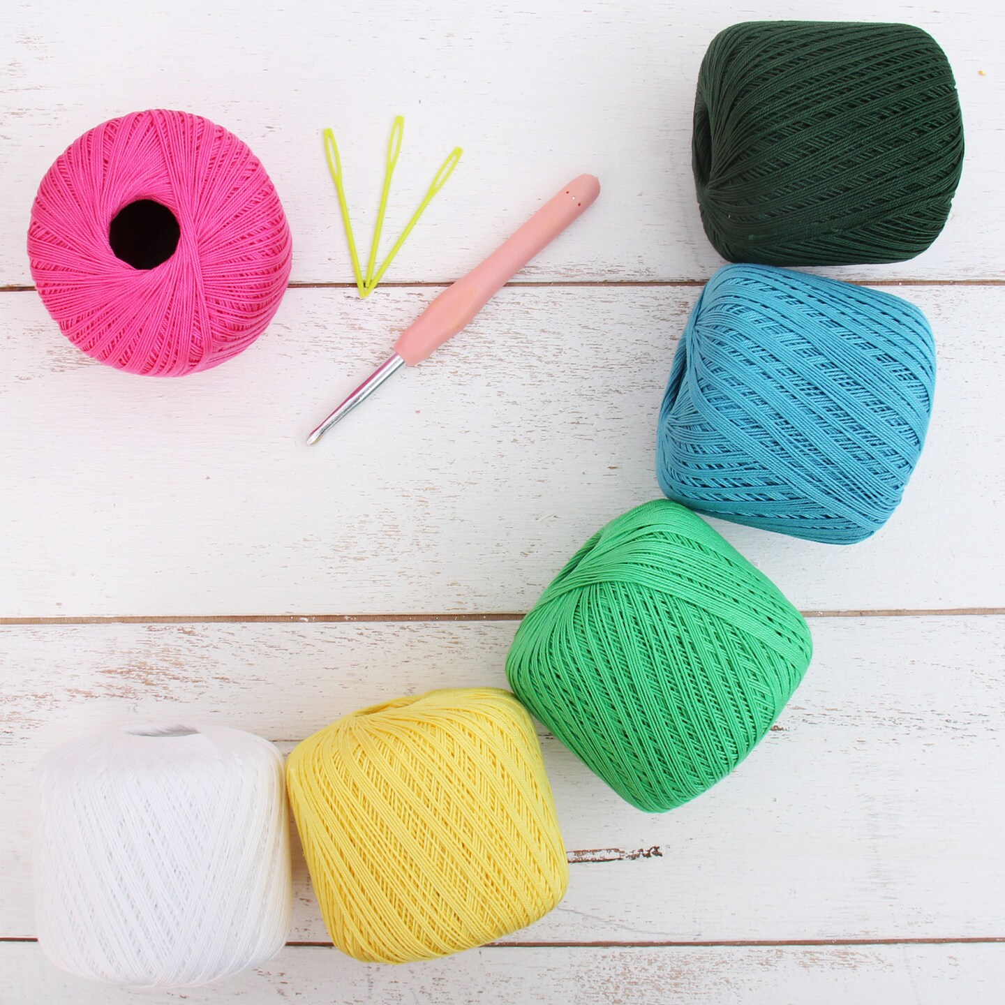 Threadart 100% Pure Cotton Crochet Thread Sets - Size 10 and Size 3 - Over 20 Sets Available