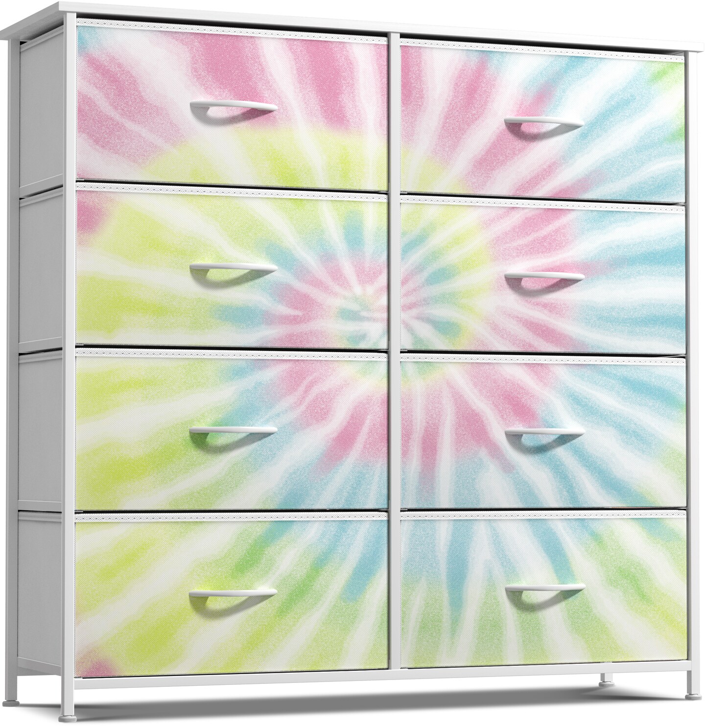 Sorbus Extra Wide Dresser Organizer With 8 Drawers - Large Storage Furniture for Bedroom, Hallway, Living Room, Nursery & Closet