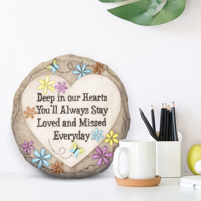 Garden Décor - If Love Could Have Saved You Stepping Stone - Decorative Stone for Garden