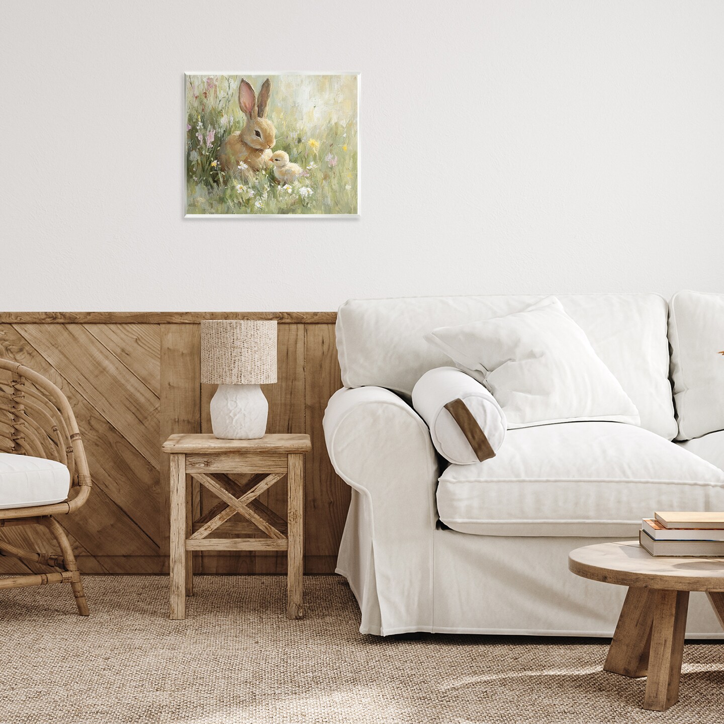 Stupell Industries Sun Bathed Easter Babies Wall Plaque, design by Petal Prints Design