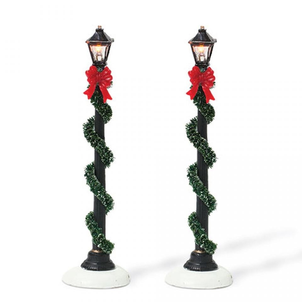 Department 56 Department 56 Village Accessories LED Small Town Street Lamps - Set of 2 - 810828