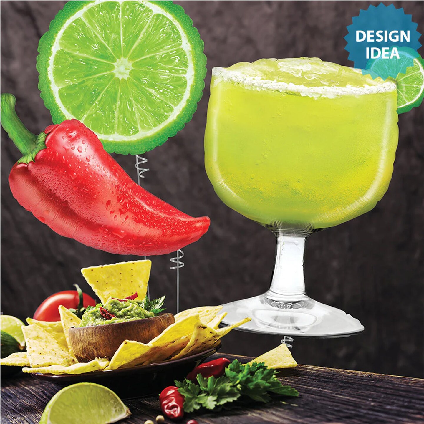 Betallic&#xAE; 40 Inch Mighty Margarita Balloon