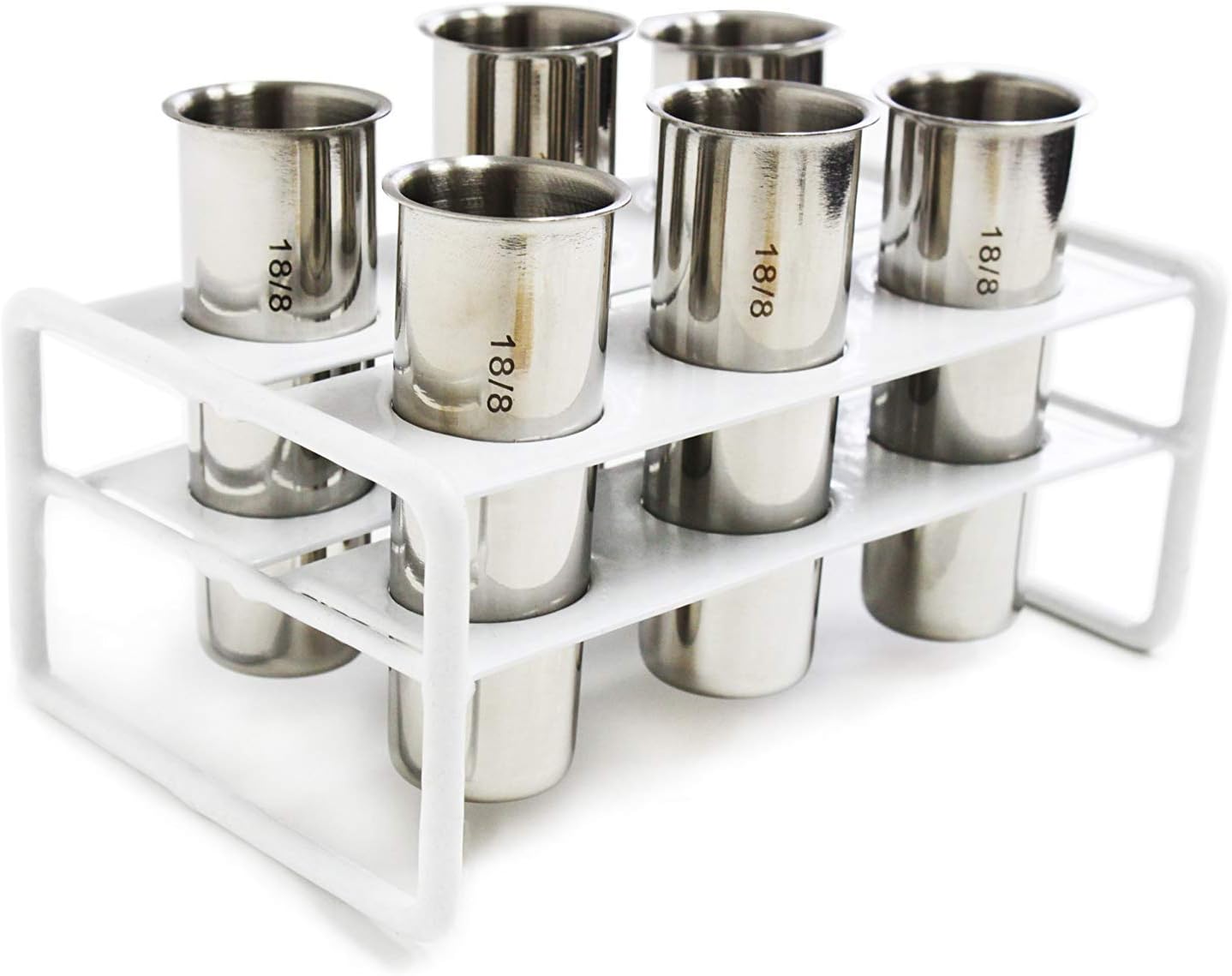 18/8 Stainless Steel Popsicle Mold, Set of 6